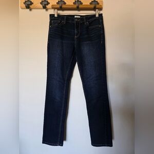 Liz Claiborne Dark Indigo City Fit‎ Skinny Jeans Sz 6P